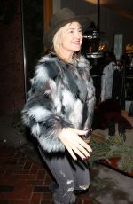 KATE HUDSON and KOURTNEY KARDASHIAN Out in Aspen 12/27/2016