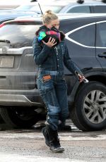 KATE HUDSON Out and About in Aspen 12/30/2016