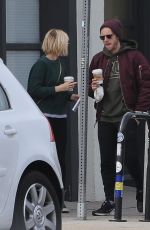 KATE MARA and Jamie Bell Out in Silver Lake 12/10/2016