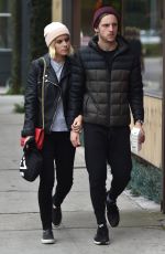 KATE MARA and Jamie Bell Out Shopping in West Hollywood 12/10/2016