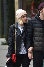 KATE MARA and Jamie Bell Out Shopping in West Hollywood 12/10/2016