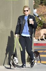 KATE MARA Walks Her Dog Out in Los Feliz 12/17/2016