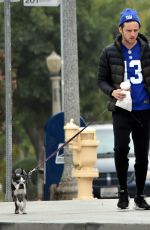KATE MARA Walks Her Dog Out in Silver Lake 12/11/2016