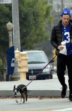 KATE MARA Walks Her Dog Out in Silver Lake 12/11/2016