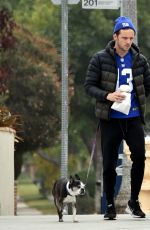 KATE MARA Walks Her Dog Out in Silver Lake 12/11/2016
