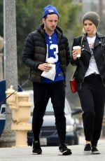 KATE MARA Walks Her Dog Out in Silver Lake 12/11/2016