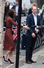 KATE MIDDLETON Arrives at Harrow Club in West London 12/19/2016