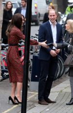 KATE MIDDLETON Arrives at Harrow Club in West London 12/19/2016
