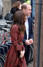 KATE MIDDLETON Arrives at Harrow Club in West London 12/19/2016