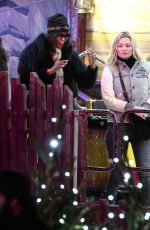 KATE MOSS at Winter Wonderland in London 12/05/2016