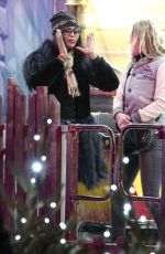KATE MOSS at Winter Wonderland in London 12/05/2016