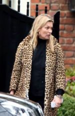 KATE MOSS Leaves Her Home in London 12/12/2016
