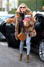KATE MOSS Out and About in London 11/30/2016