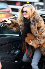 KATE MOSS Out and About in London 11/30/2016