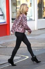 KATE MOSS Out for Lunch at Fischer