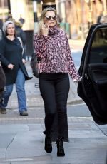 KATE MOSS Out for Lunch at Fischer