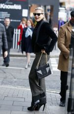 KATE MOSS Out in London 12/14/2016