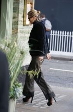 KATE MOSS Out in London 12/14/2016