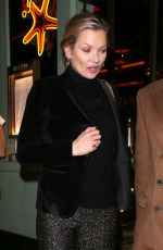 KATE MOSS Out in London 12/14/2016