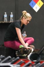 KATE UPTON at a Gym in Beverly Hills 12/01/2016