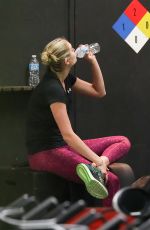 KATE UPTON at a Gym in Beverly Hills 12/01/2016