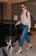 KATE UPTON at LAX Airport in Los Angeles 12/29/2016