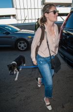 KATE UPTON at LAX Airport in Los Angeles 12/29/2016