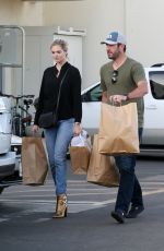 KATE UPTON Out Shopping in Burbank 12/04/2016