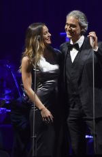 KATHARINE MCPHEE Performs at Andrea Bocelli Concert in New York 12/15/2016
