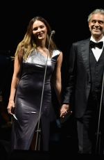KATHARINE MCPHEE Performs at Andrea Bocelli Concert in New York 12/15/2016