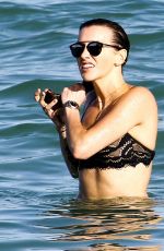 KATIE CASSIDY in Bikini at a Beach in Mami 12/13/2016