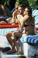 KATIE CASSIDY in Bikini at a Beach in Mami 12/13/2016