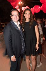 KATIE HOLMES at Reconstruction of the Universe Event by Sun Xun in Miami Beach 11/29/2016
