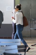 KATIE HOLMES Heading to Sundance Sunset Theaters in West Hollywood 12/11/2016