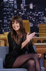 KATIE HOLMES on the Set of Tonight Show Starring Jimmy Fallon 12/06/2016