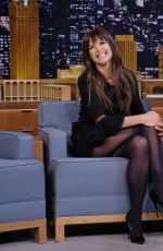 KATIE HOLMES on the Set of Tonight Show Starring Jimmy Fallon 12/06/2016