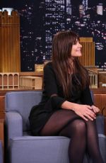 KATIE HOLMES on the Set of Tonight Show Starring Jimmy Fallon 12/06/2016