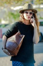 KATIE HOLMES Out and About in Los Angeles 12/19/2016