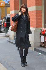 KATIE HOLMES Out and About in New York 12/06/2016