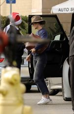 KATIE HOLMES Out Shopping in Los Angeles 12/23/2016