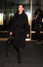 KATIE LEE Leaves Today Show in New York 12/20/2016