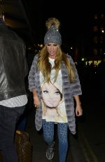 KATIE PRICE at Balans Restaurant in London 12/15/2016