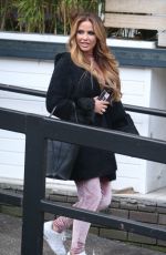 KATIE PRICE at ITV Studios in London 12/16/2016