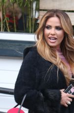 KATIE PRICE at ITV Studios in London 12/16/2016