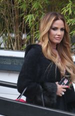 KATIE PRICE at ITV Studios in London 12/16/2016