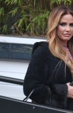 KATIE PRICE at ITV Studios in London 12/16/2016