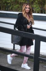 KATIE PRICE at ITV Studios in London 12/16/2016