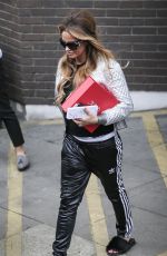 KATIE PRICE at ITV Studios in London 12/23/2016