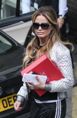 KATIE PRICE at ITV Studios in London 12/23/2016