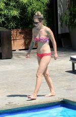 KATIE WAISSEL in Bikini at a Pool in Los Angeles 12/04/2016